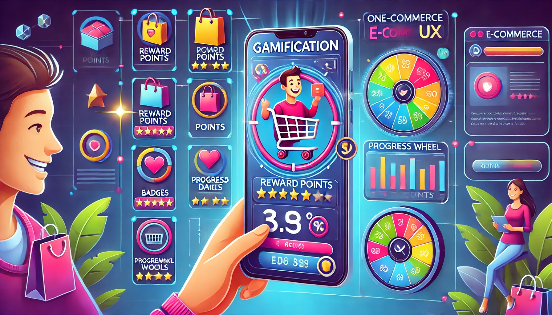 Illustration-of-gamification-in-e-commerce-UX